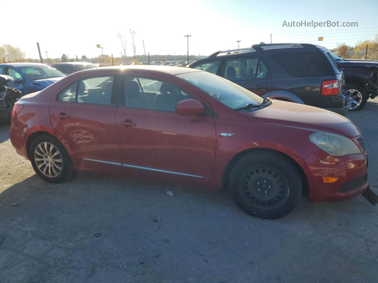 2013 Suzuki Kizashi Se Red vin: JS2RF9A37D6100298