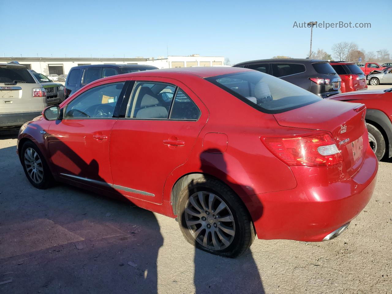 2013 Suzuki Kizashi Se Red vin: JS2RF9A37D6100298