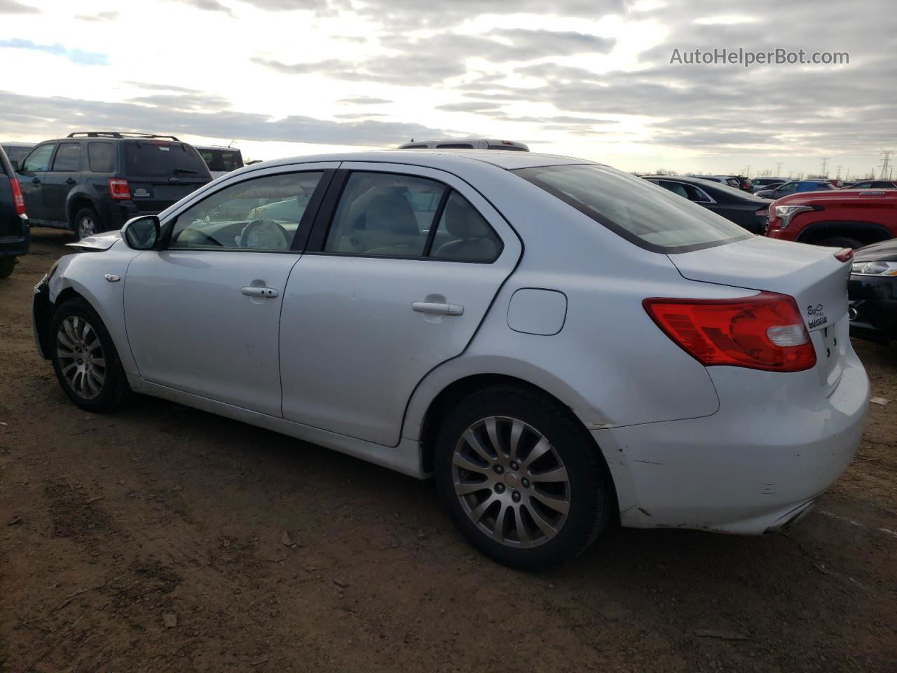 2013 Suzuki Kizashi Se Белый vin: JS2RF9A38D6100231