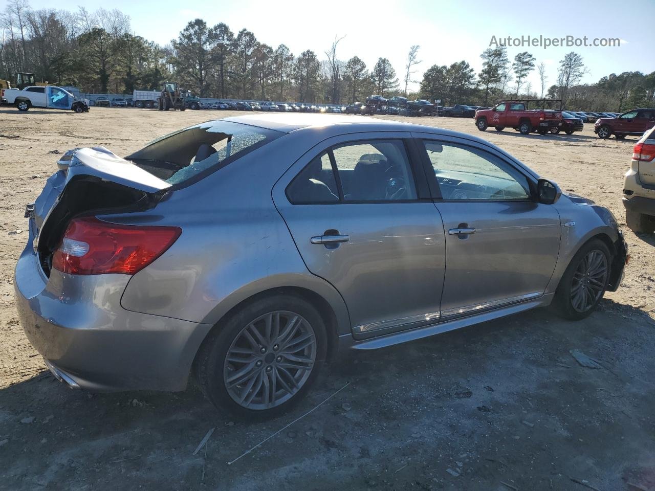 2013 Suzuki Kizashi Sport Gts Gray vin: JS2RF9A65D6100097