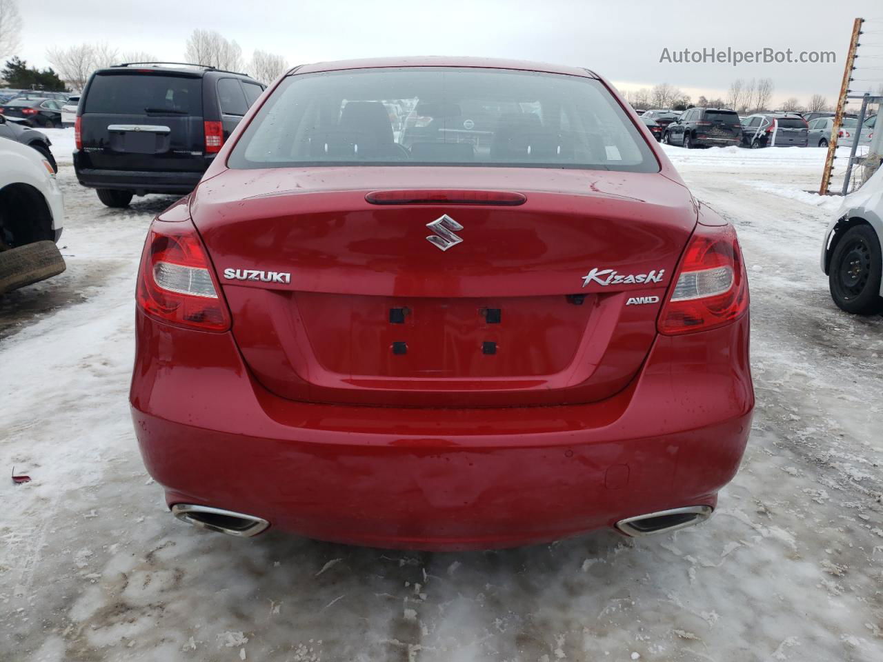 2013 Suzuki Kizashi Sx Red vin: JS2RF9A74D6100097