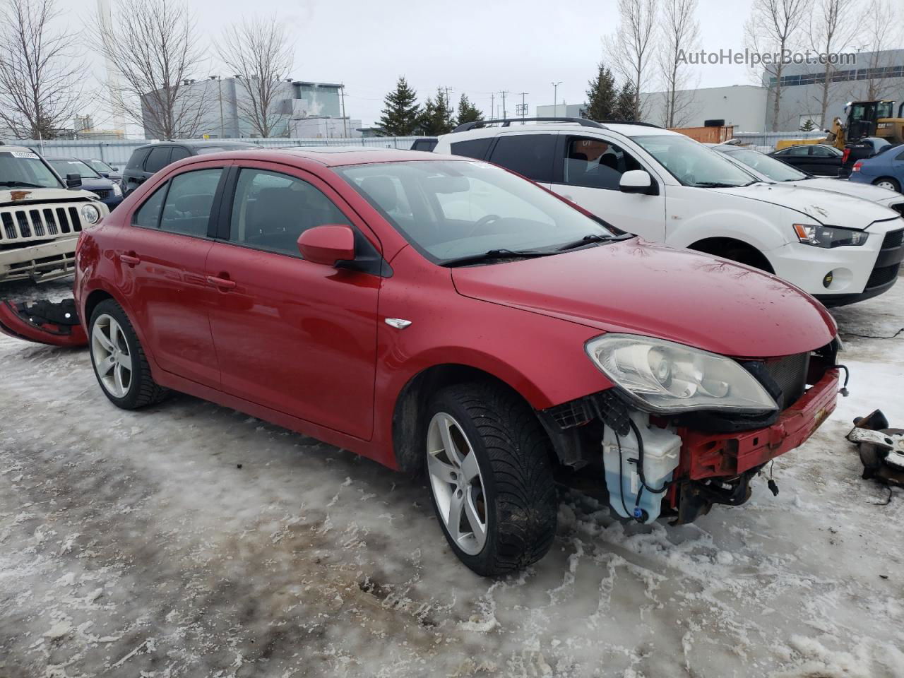 2013 Suzuki Kizashi Sx Red vin: JS2RF9A74D6100097