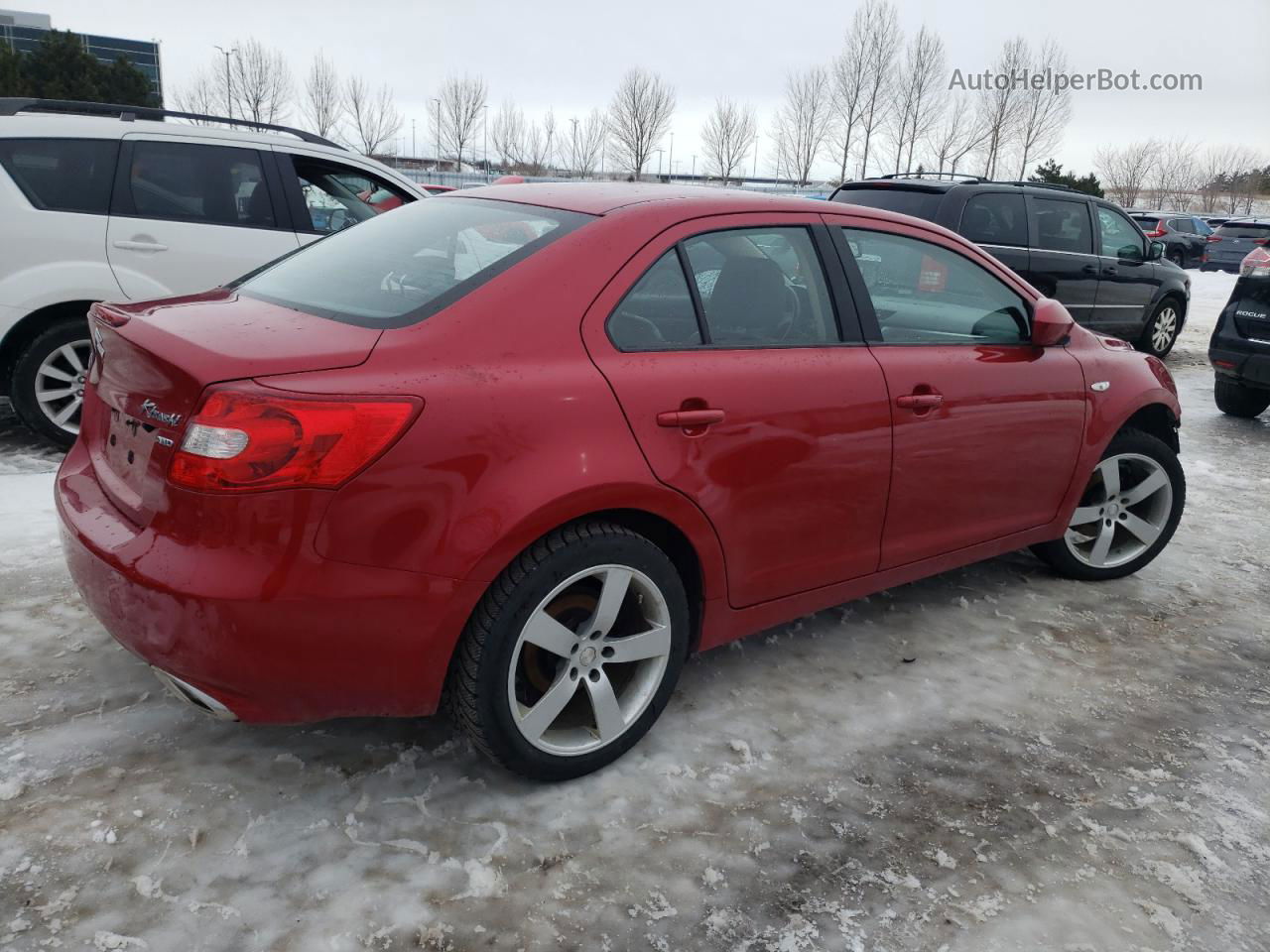 2013 Suzuki Kizashi Sx Red vin: JS2RF9A74D6100097