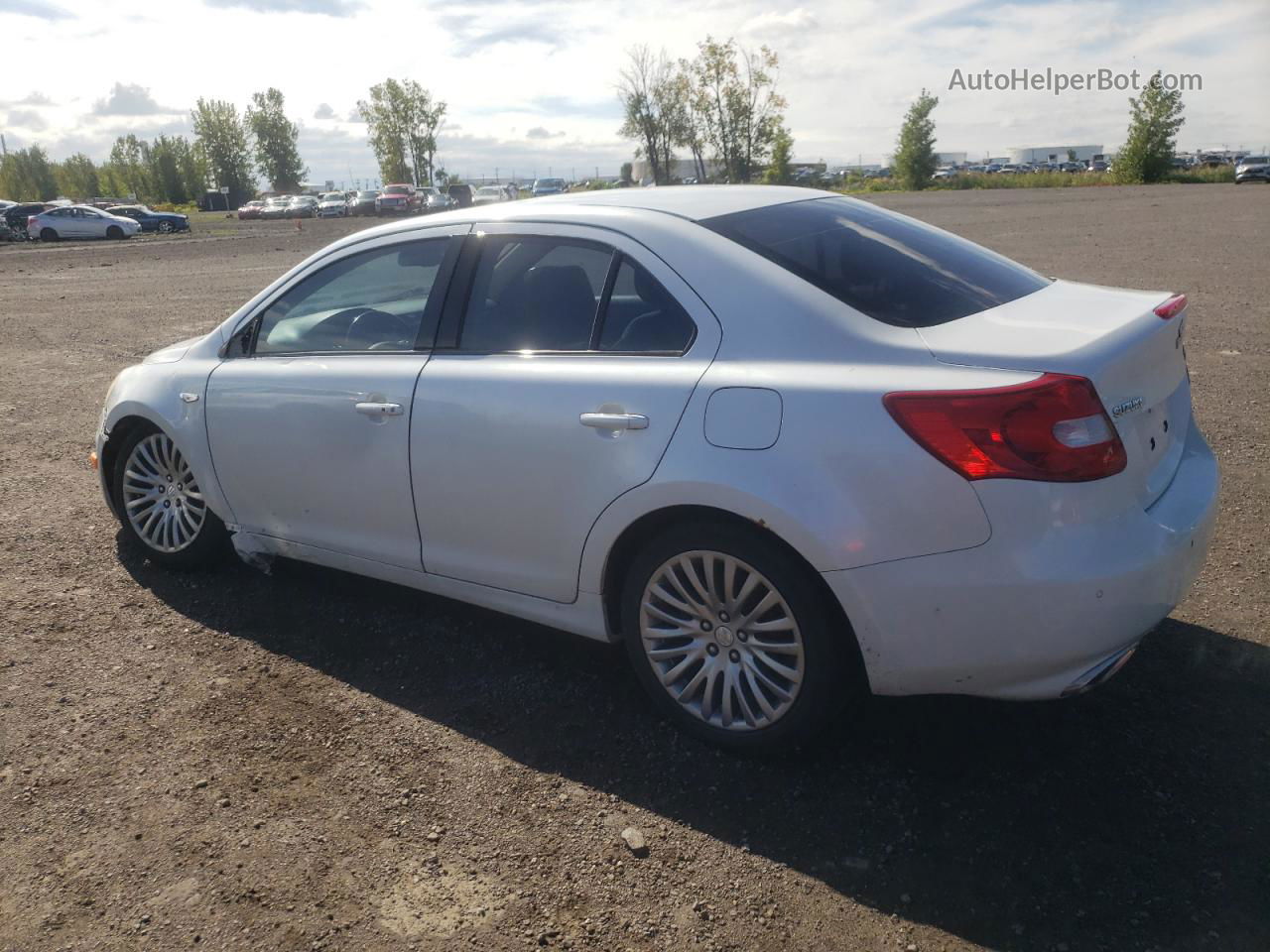 2013 Suzuki Kizashi Sx White vin: JS2RF9A75D6100142