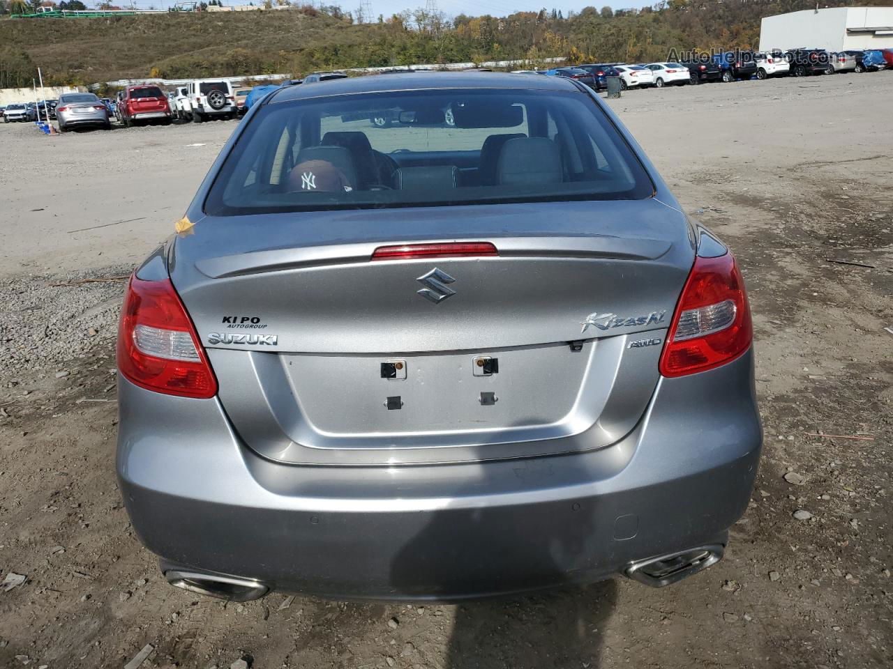 2013 Suzuki Kizashi Sport Sls Серебряный vin: JS2RF9A84D6100299