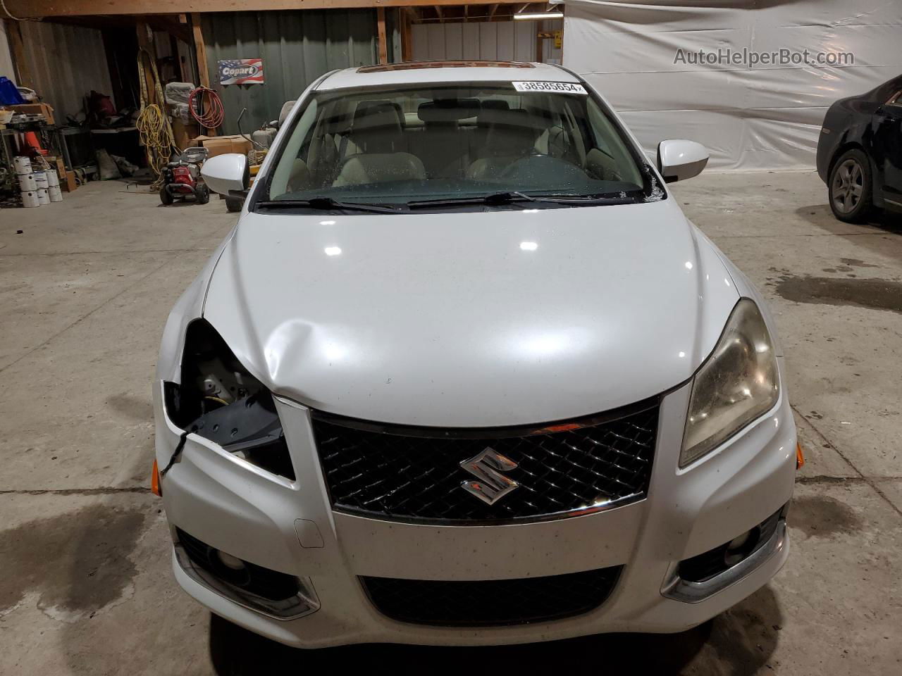 2013 Suzuki Kizashi Sport Sls Белый vin: JS2RF9A85D6100408