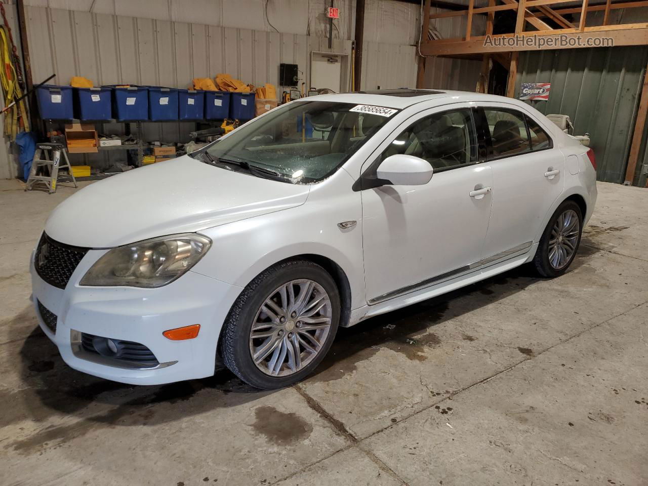 2013 Suzuki Kizashi Sport Sls Белый vin: JS2RF9A85D6100408