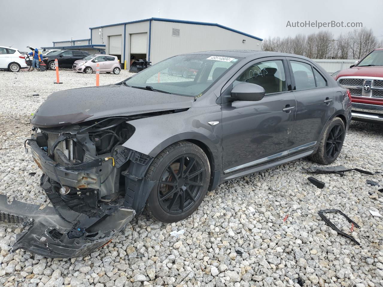 2013 Suzuki Kizashi Sport Sls Gray vin: JS2RF9A89D6100475