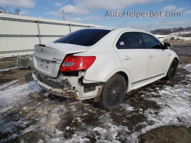 2013 Suzuki Kizashi Sport Sls White vin: JS2RF9A8XD6100162