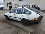 1985 Toyota Corolla Dlx White vin: JT2AE82L4F3153265