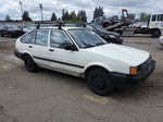 1985 Toyota Corolla Dlx White vin: JT2AE82L4F3153265