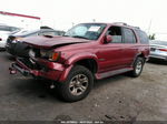 2002 Toyota 4runner Sr5 Red vin: JT3GN86R020232691