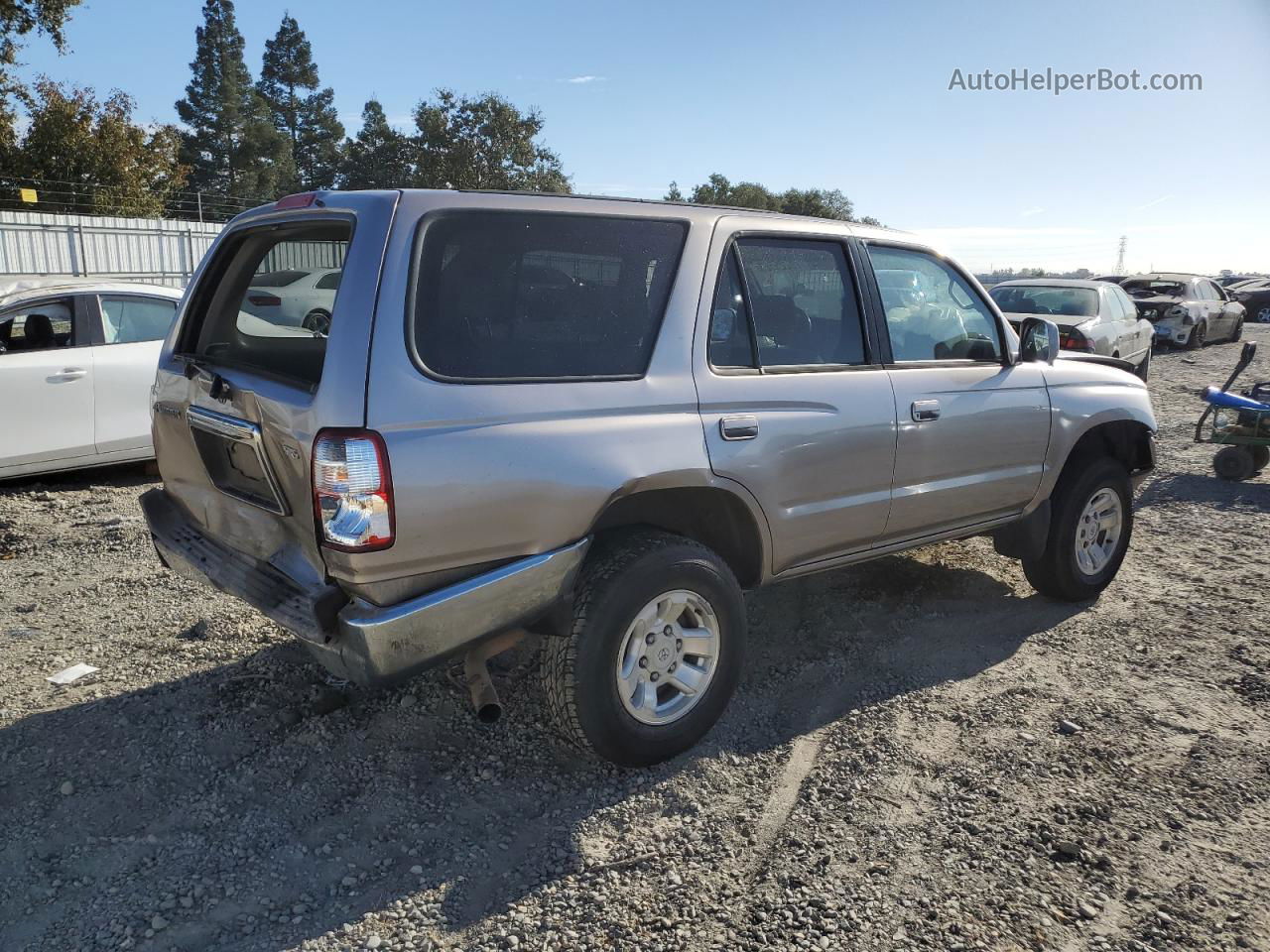 2002 Toyota 4runner Sr5 Beige vin: JT3GN86R020247112