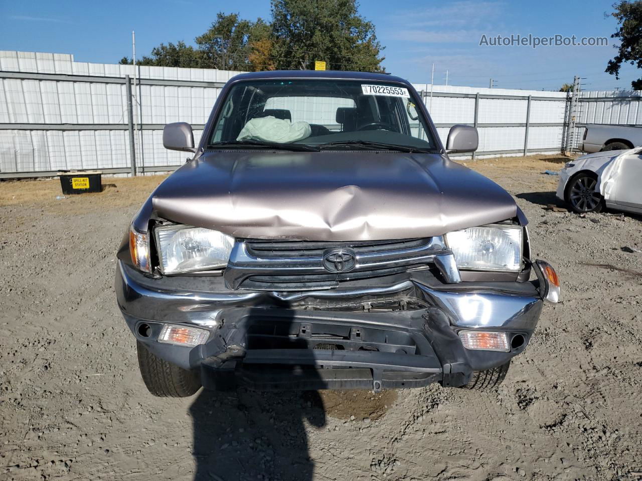 2002 Toyota 4runner Sr5 Beige vin: JT3GN86R020247112