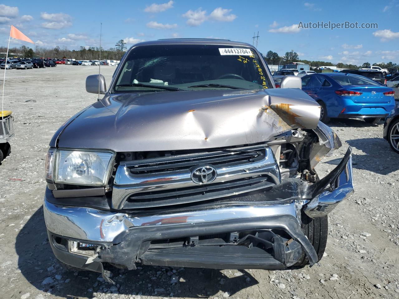 2002 Toyota 4runner Sr5 Silver vin: JT3GN86R020248910