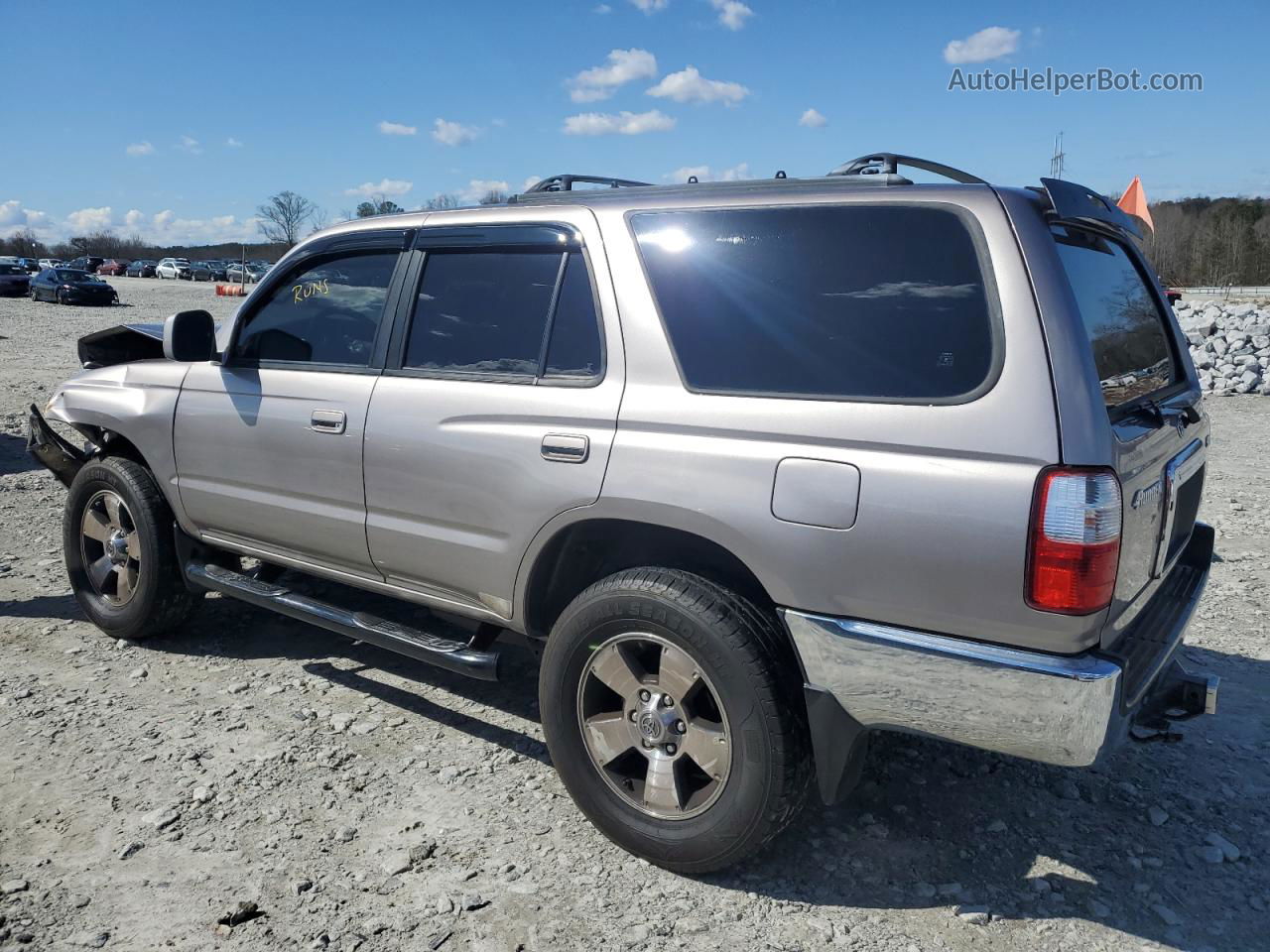 2002 Toyota 4runner Sr5 Silver vin: JT3GN86R020248910