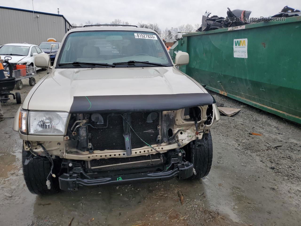 2002 Toyota 4runner Sr5 Tan vin: JT3GN86R020253055