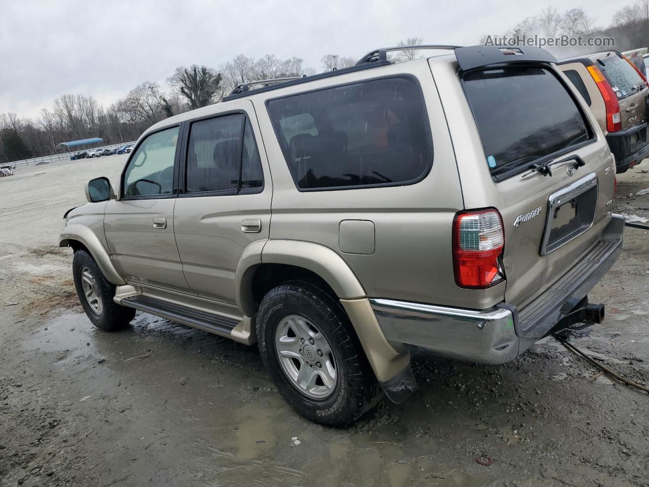 2002 Toyota 4runner Sr5 Желто-коричневый vin: JT3GN86R020253055