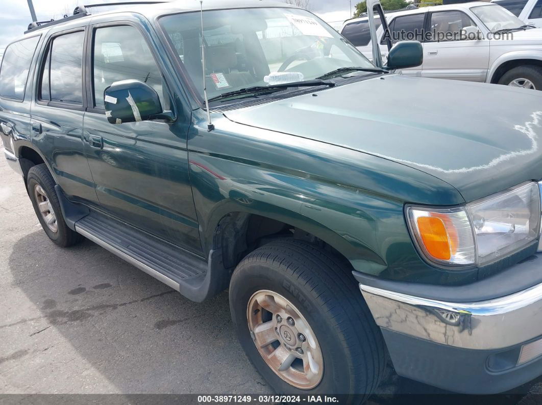 2002 Toyota 4runner Sr5 V6 Green vin: JT3GN86R120241190