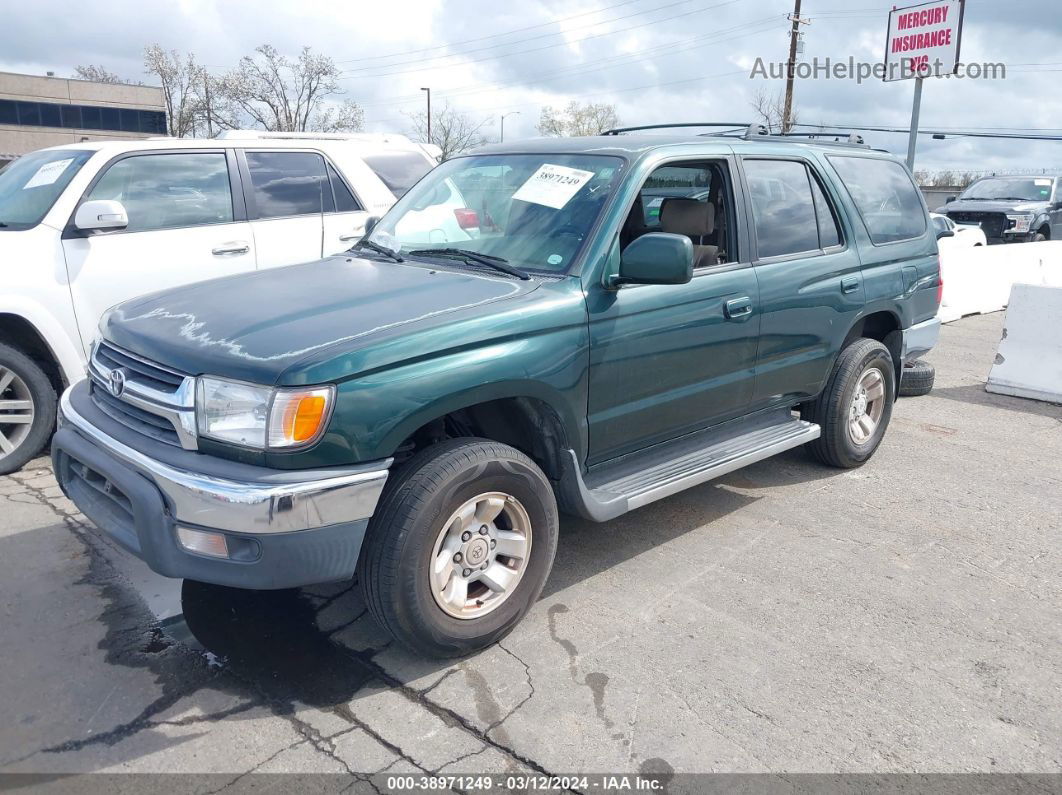 2002 Toyota 4runner Sr5 V6 Green vin: JT3GN86R120241190