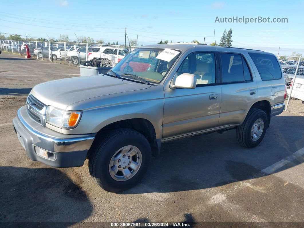 2002 Toyota 4runner Sr5 V6 Beige vin: JT3GN86R220247483