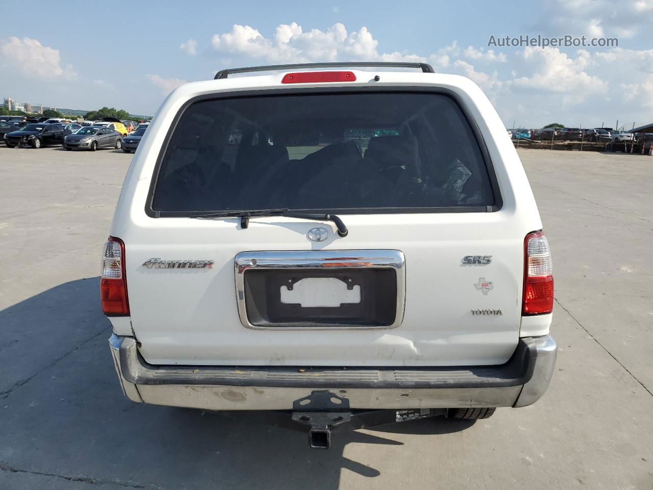 2002 Toyota 4runner Sr5 White vin: JT3GN86R220254739