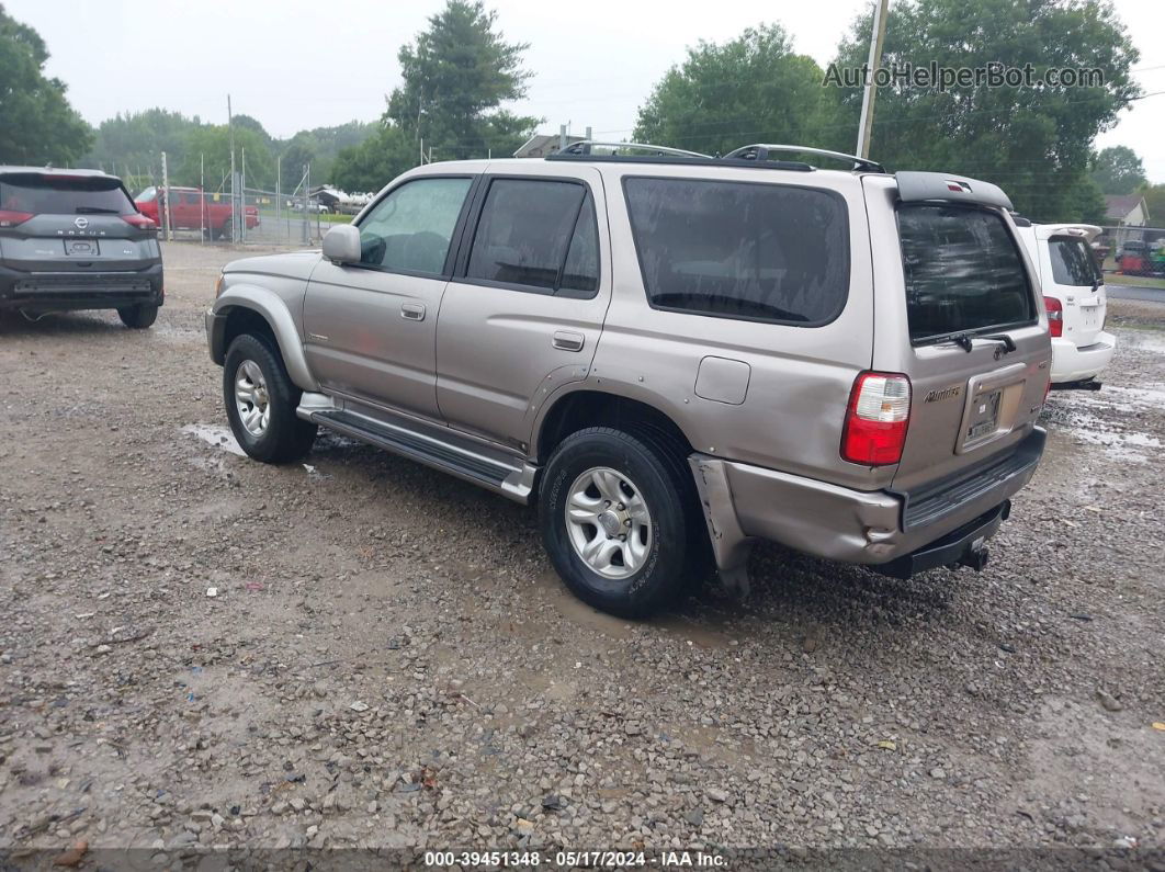 2002 Toyota 4runner Sr5 V6 Tan vin: JT3GN86R320248190