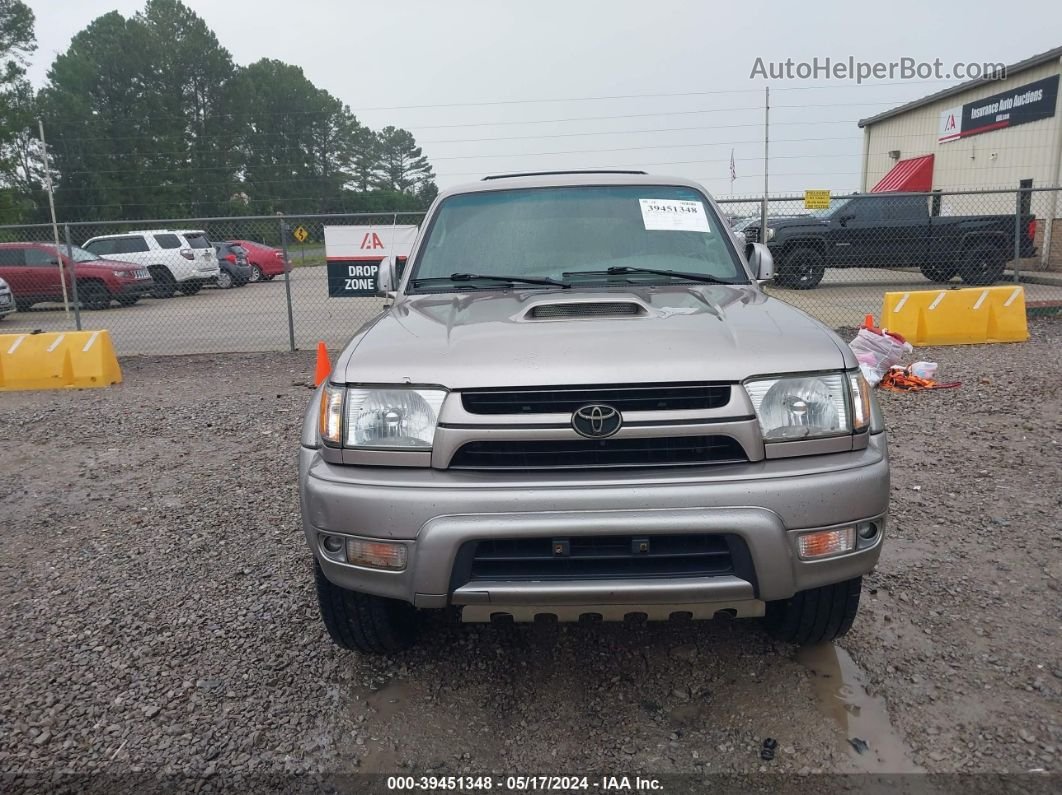 2002 Toyota 4runner Sr5 V6 Tan vin: JT3GN86R320248190