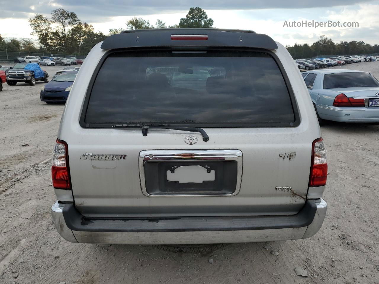 2002 Toyota 4runner Sr5 Gray vin: JT3GN86R320254149