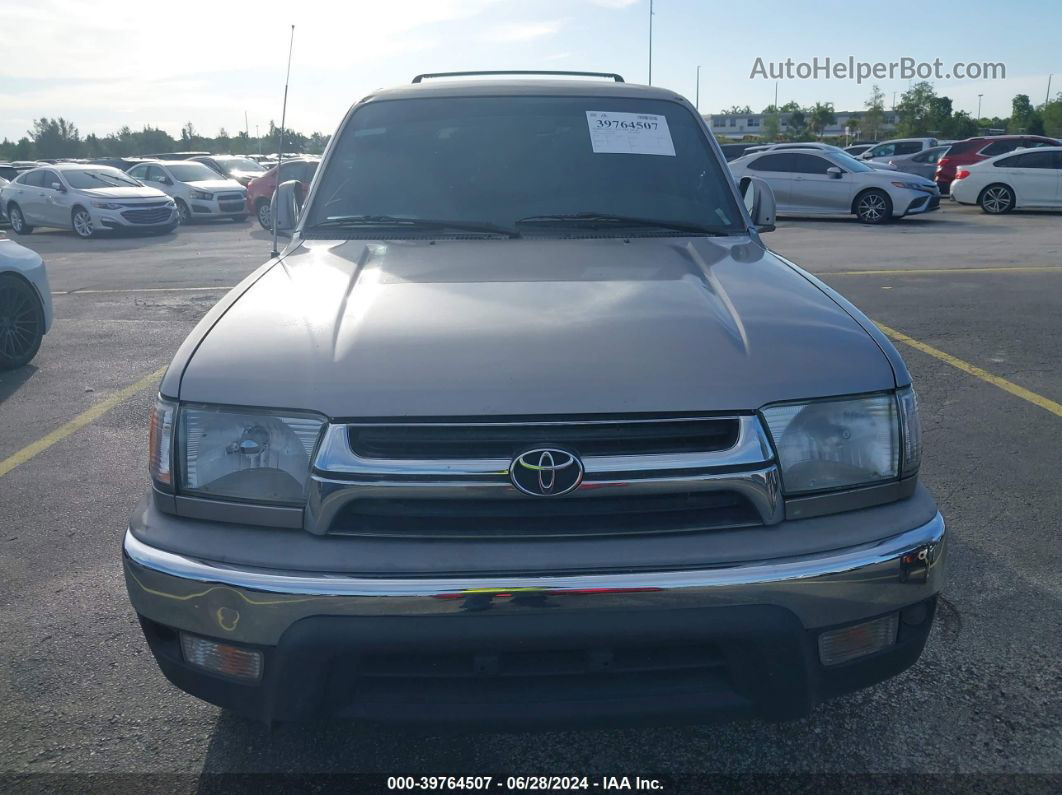 2002 Toyota 4runner Sr5 V6 Gray vin: JT3GN86R420222438