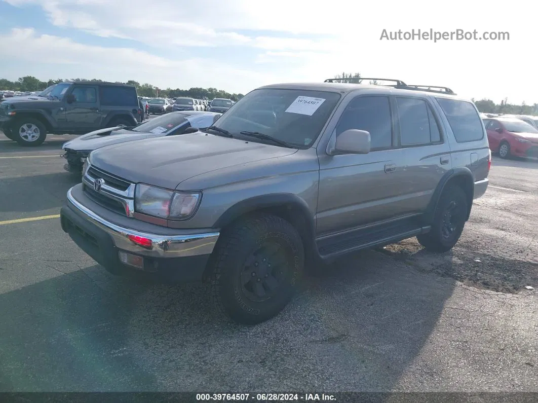 2002 Toyota 4runner Sr5 V6 Gray vin: JT3GN86R420222438