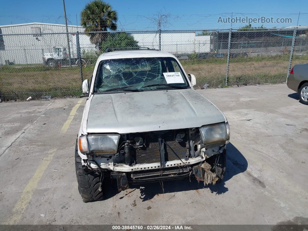 2002 Toyota 4runner Sr5 V6 White vin: JT3GN86R420227378