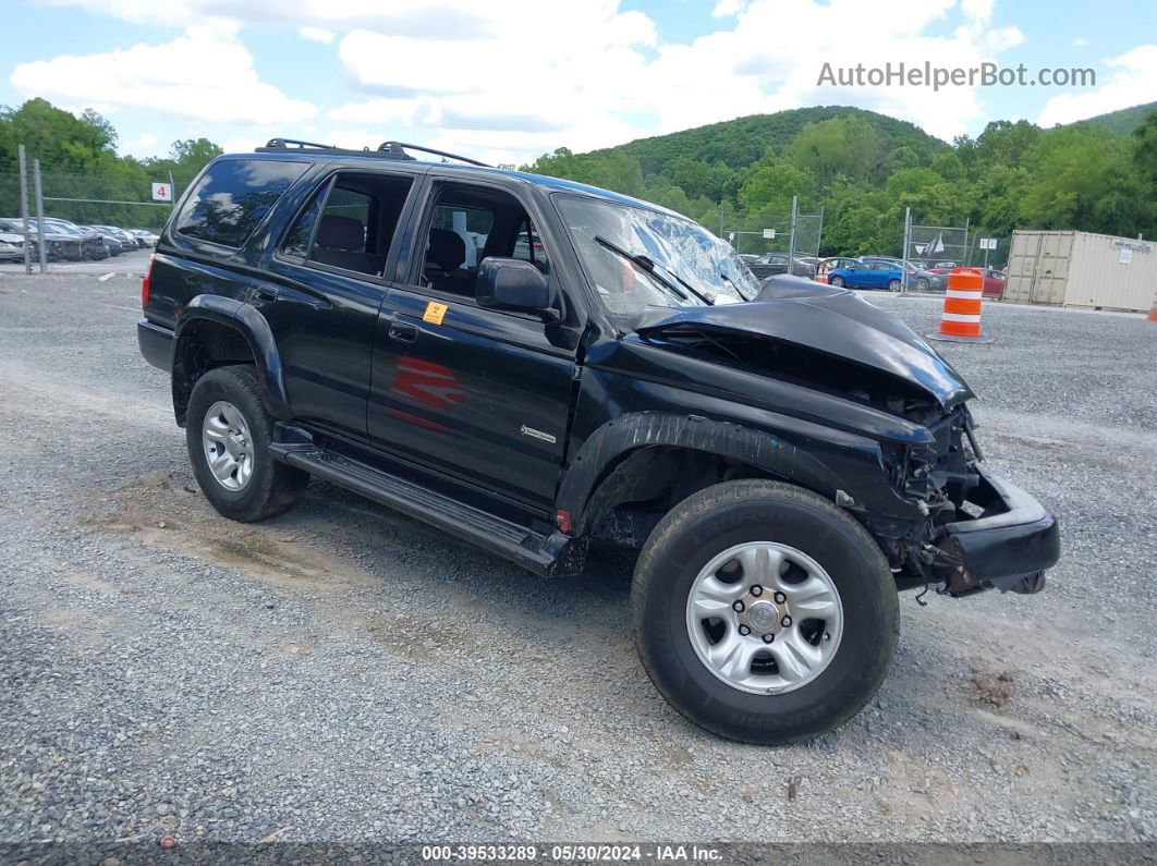 2002 Toyota 4runner Sr5 V6 Black vin: JT3GN86R420252233