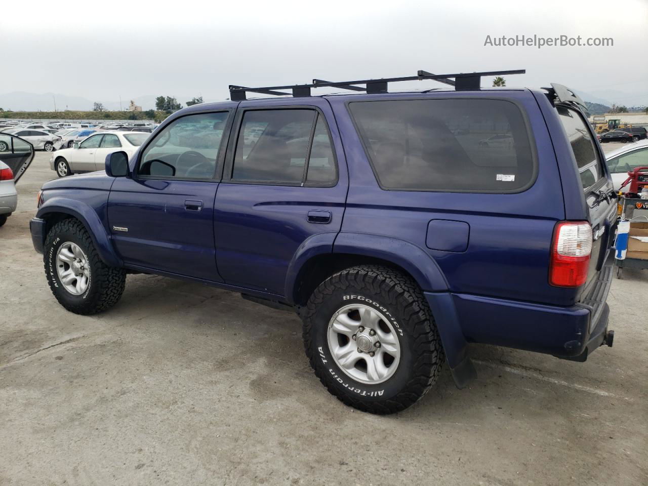 2002 Toyota 4runner Sr5 Blue vin: JT3GN86R420253754