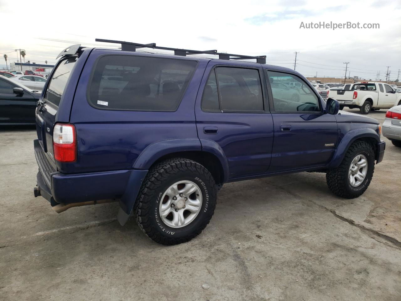 2002 Toyota 4runner Sr5 Blue vin: JT3GN86R420253754