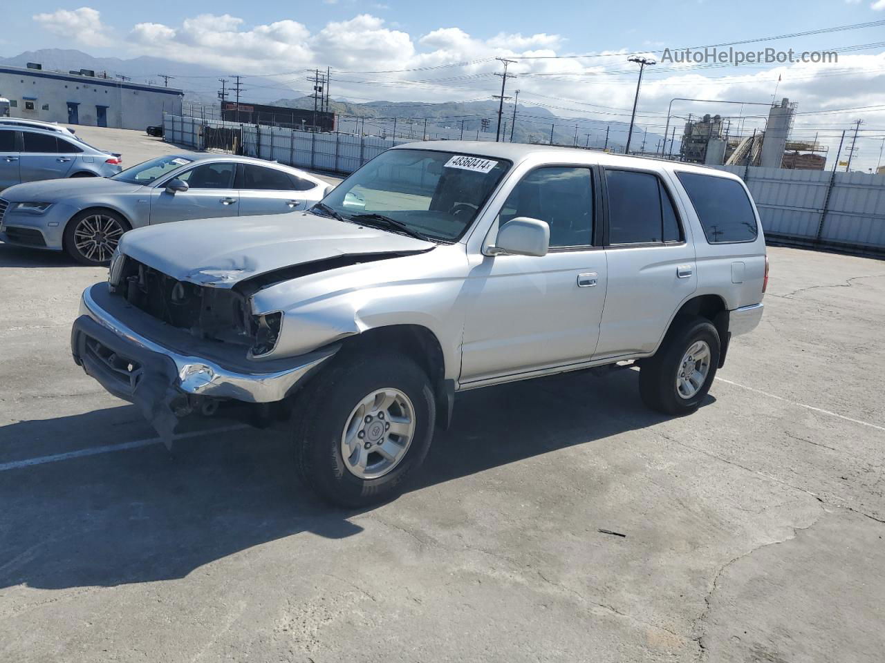 2002 Toyota 4runner Sr5 Серебряный vin: JT3GN86R520227843