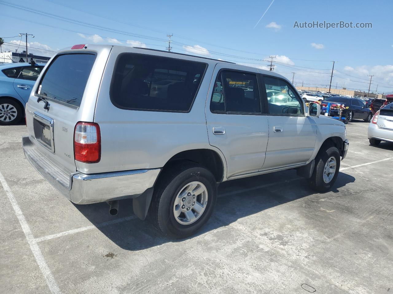 2002 Toyota 4runner Sr5 Silver vin: JT3GN86R520227843