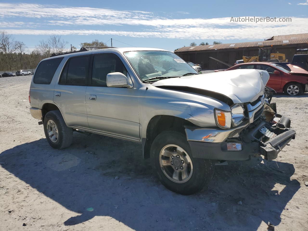 2002 Toyota 4runner Sr5 Silver vin: JT3GN86R520228510