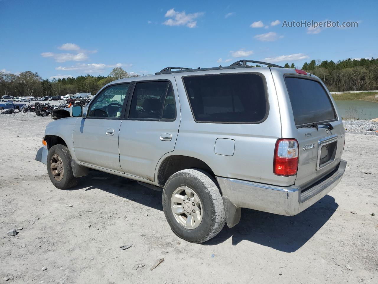 2002 Toyota 4runner Sr5 Silver vin: JT3GN86R520228510