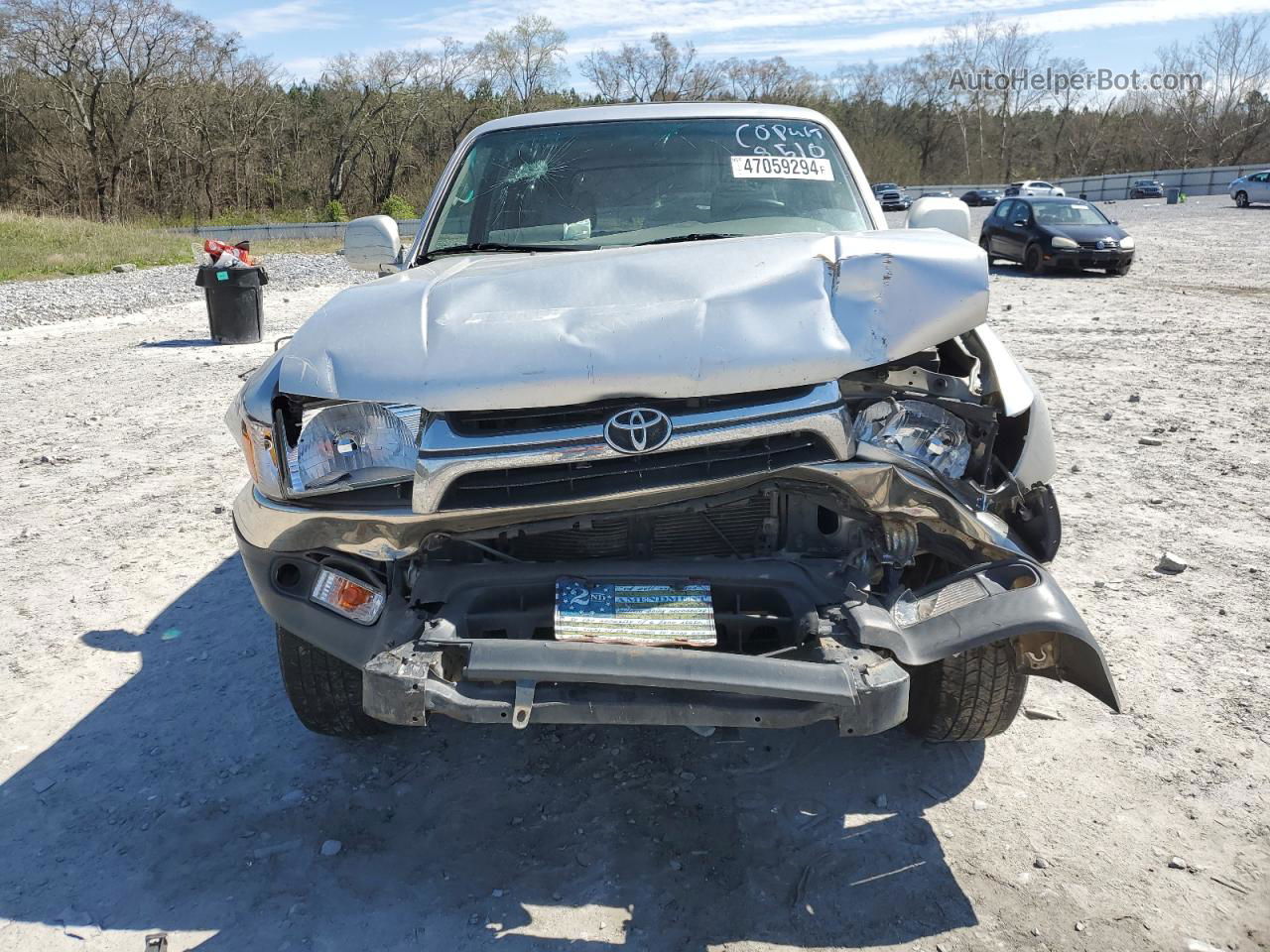 2002 Toyota 4runner Sr5 Silver vin: JT3GN86R520228510