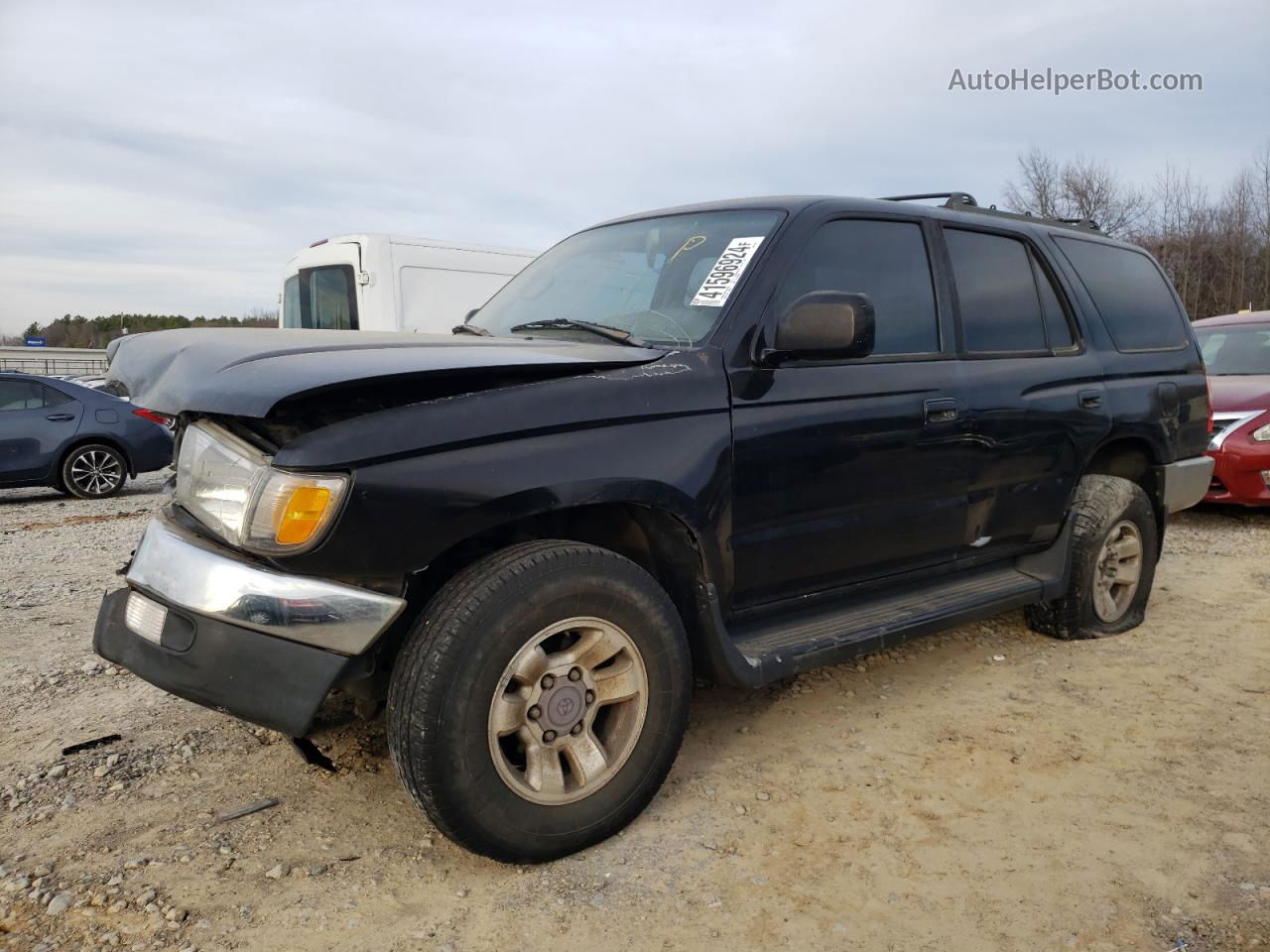 2002 Toyota 4runner Sr5 Black vin: JT3GN86R520255786