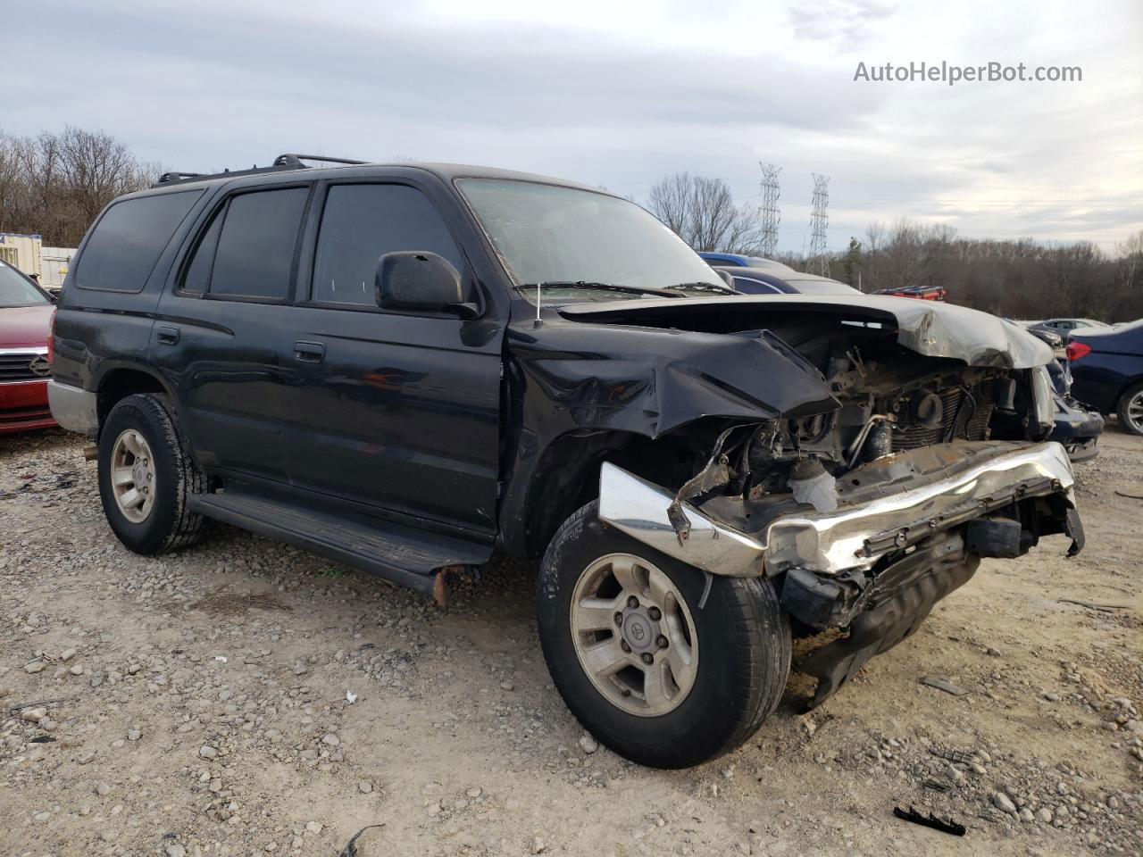 2002 Toyota 4runner Sr5 Black vin: JT3GN86R520255786