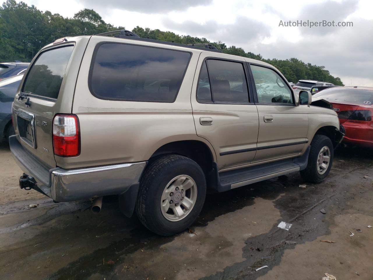 2002 Toyota 4runner Sr5 Tan vin: JT3GN86R620234588