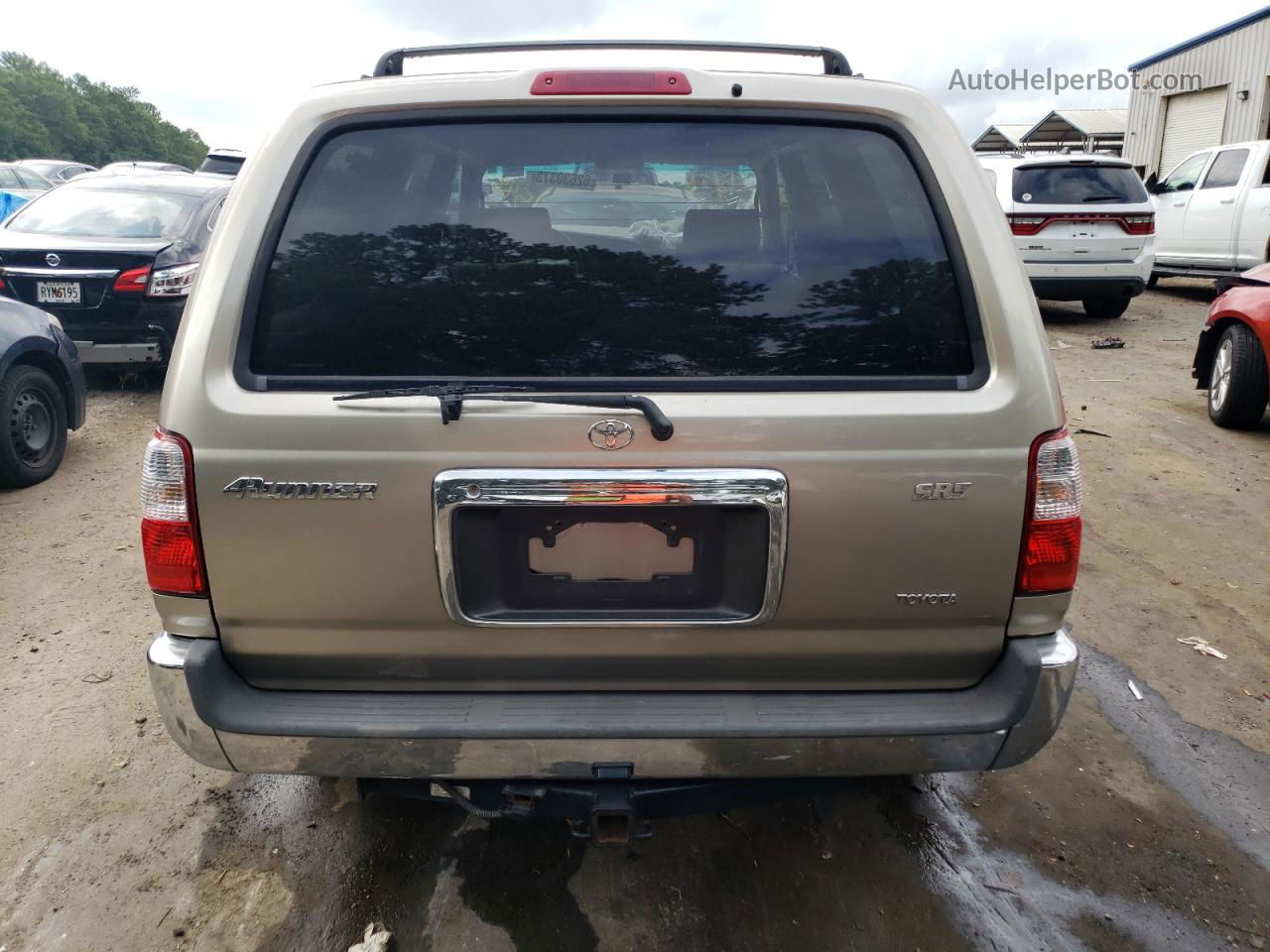 2002 Toyota 4runner Sr5 Tan vin: JT3GN86R620234588