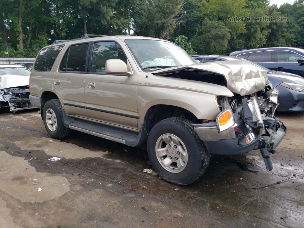 2002 Toyota 4runner Sr5 Tan vin: JT3GN86R620234588