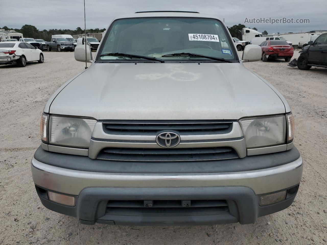 2002 Toyota 4runner Sr5 Blue vin: JT3GN86R720220523