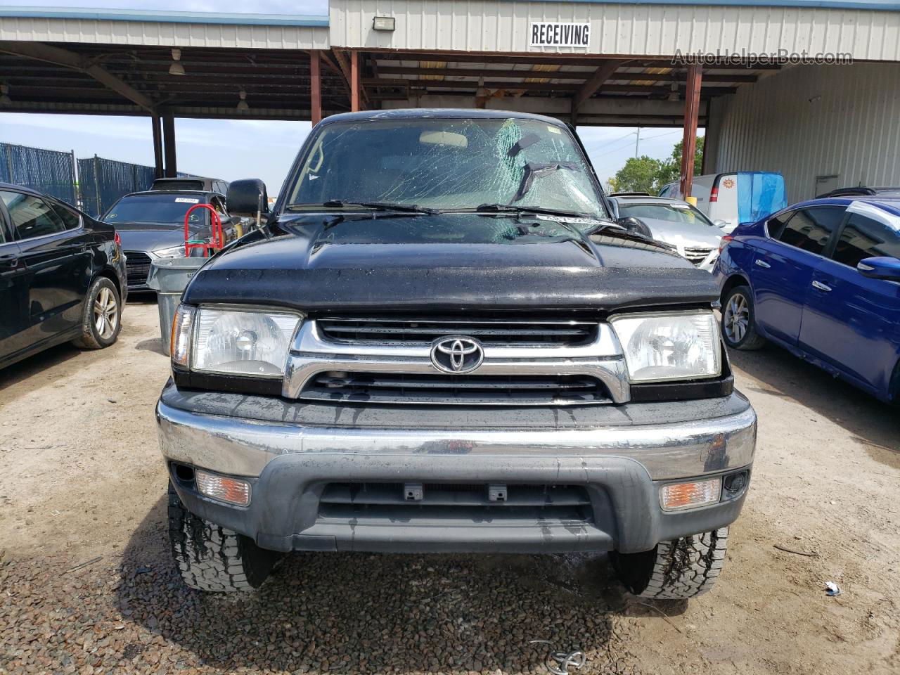 2002 Toyota 4runner Sr5 Black vin: JT3GN86R720233756