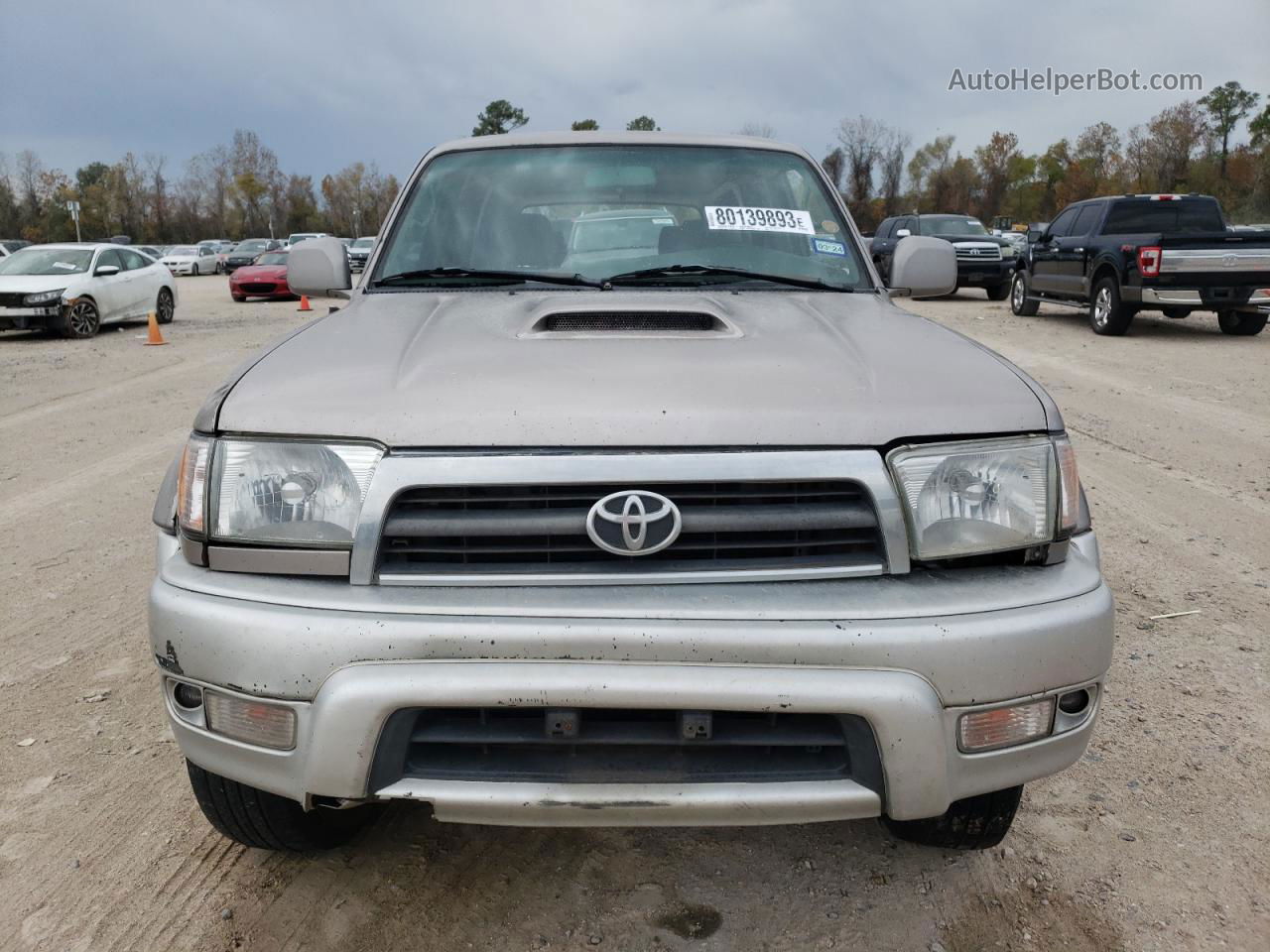 2002 Toyota 4runner Sr5 Silver vin: JT3GN86R720256440