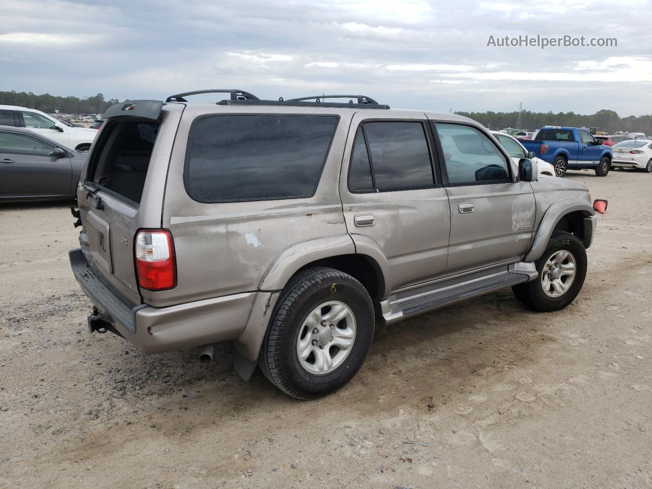 2002 Toyota 4runner Sr5 Silver vin: JT3GN86R720256440