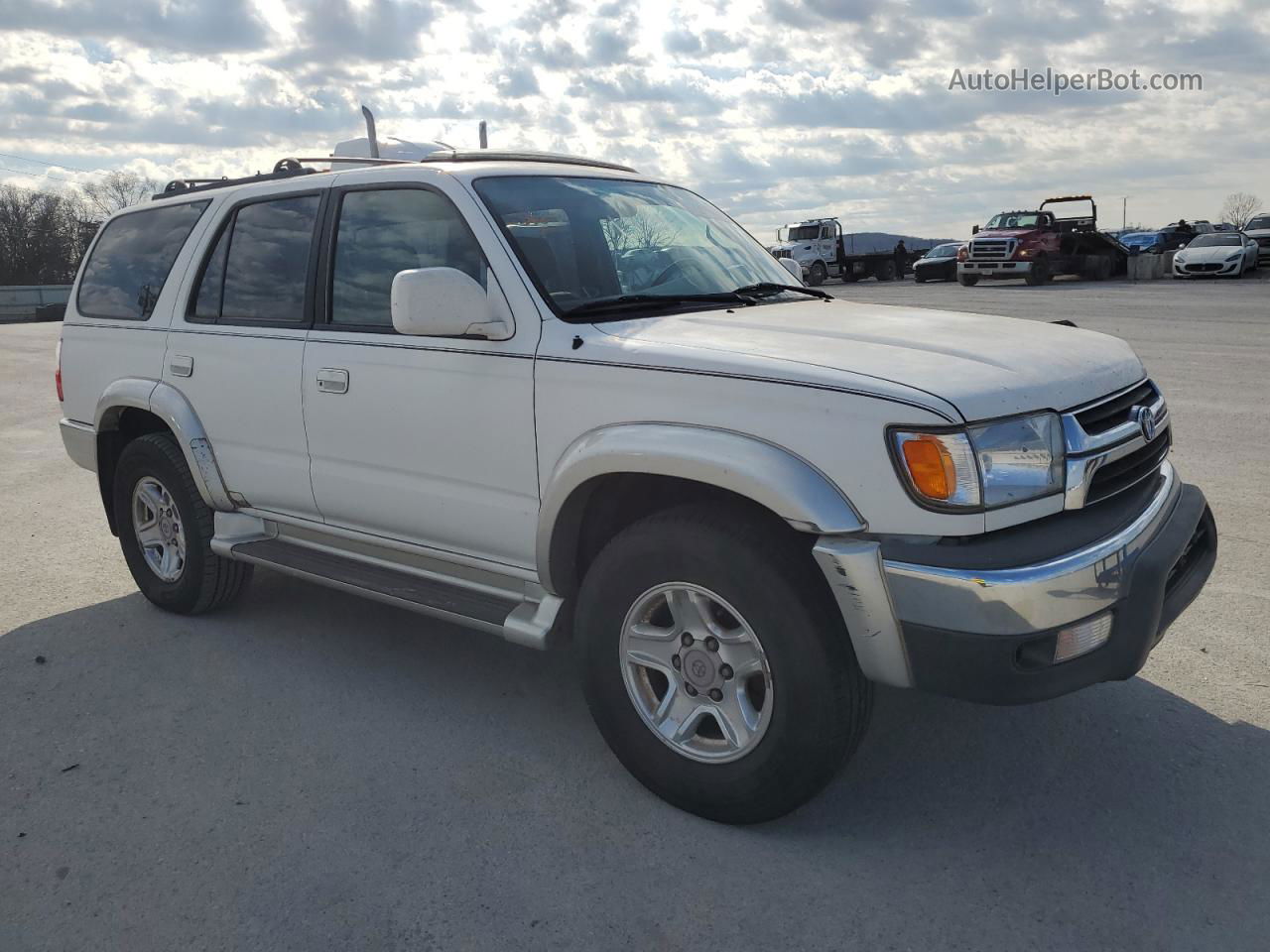 2002 Toyota 4runner Sr5 White vin: JT3GN86R820232910